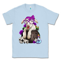 Dusty Blue funny halloween lamb Classic Tee - Jasminsmagicworld