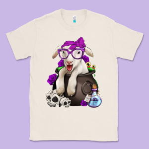 Funny Halloween Lamb Classic Tee Designed By Jasminsmagicworld
