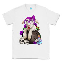 White funny halloween lamb Classic Tee - Jasminsmagicworld