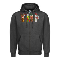 Obsessive Cup Disorder Christmas Zipper Hoodie | Teevron