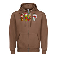 Chestnut obsessive cup disorder christmas Zipper Hoodie - MaliasSmallBusiness
