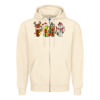 Sandshell obsessive cup disorder christmas Zipper Hoodie - MaliasSmallBusiness