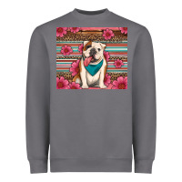 Storm british bulldog floral serape tumbler Heavyweight Sweatshirt - Artiststas