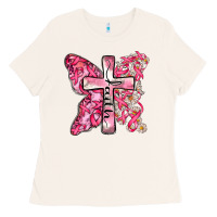 Bone faith cancer cross Ladies Tee - Zillion Design Studio