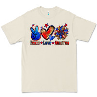 Bone peace love america Premium Tee - Zillion Design Studio