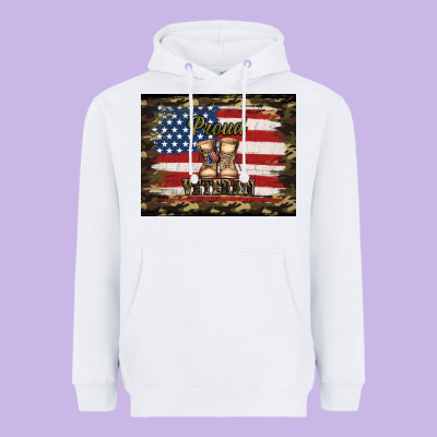 Proud Veteran Veterans Day Heavyweight Hoodie Designed By Jasminsmagicworld