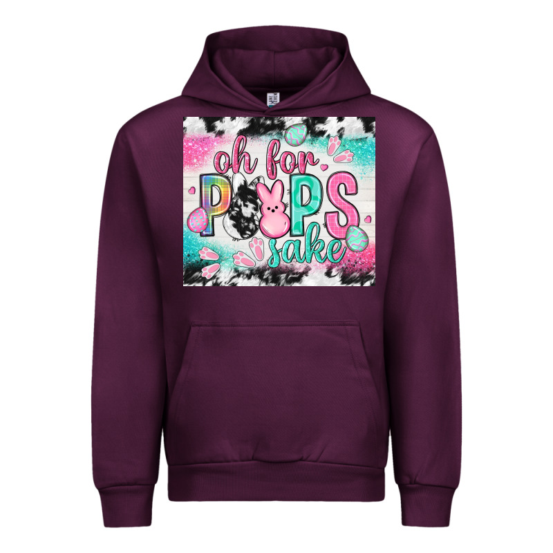 Oh For Peeps Sake With Cowhide Tumbler Easter Day Urban Hoodie by HowdyJamesFarm | Teevron