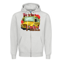 Dove Grey this is how i roll Zipper Hoodie - NancyCooperArtShop