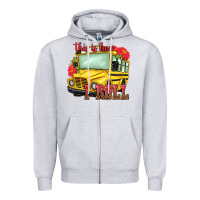Heather Grey this is how i roll Zipper Hoodie - NancyCooperArtShop