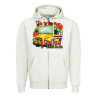 Oatmeal Heather this is how i roll Zipper Hoodie - NancyCooperArtShop