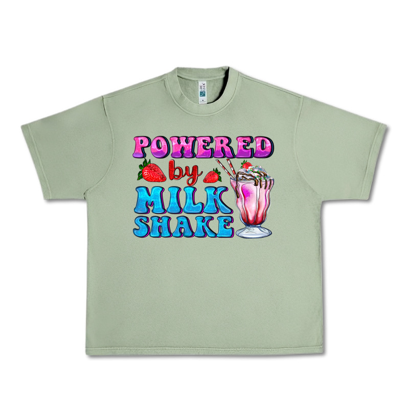 Powered By Milkshake Urban Heavy Tee by AdoDesignShop | Teevron