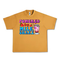 Peanut Butter powered by milkshake Urban Heavy Tee - AdoDesignShop