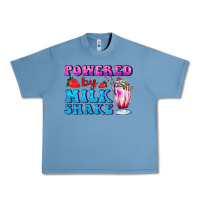 Pebble Blue powered by milkshake Urban Heavy Tee - AdoDesignShop