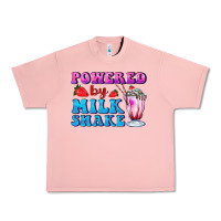 Salmon powered by milkshake Urban Heavy Tee - AdoDesignShop