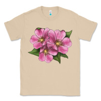 Mushroom Wild Prairie Rose Illustrations Classic Tee - LillyAllenDesigns