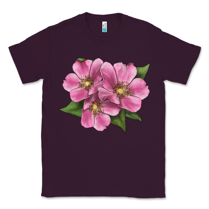 Wild Prairie Rose Illustrations Classic Tee by LillyAllenDesigns | Teevron