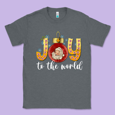 Joy To The World Classic Tee Designed By Cowhidedigitalart