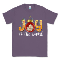 Lavender Joy To The World Classic Tee - CowhideDigitalArt