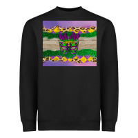 Black mardi gras mask Heavyweight Sweatshirt - AdoDesignShop