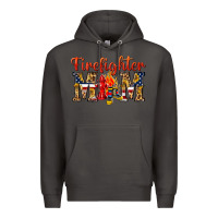 Smoke Firefighter Mom Premium Hoodie - texasbilliewilder