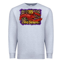 Heather Grey mardi gras this the season lobster Premium Sweatshirt - RanaPortraitStore