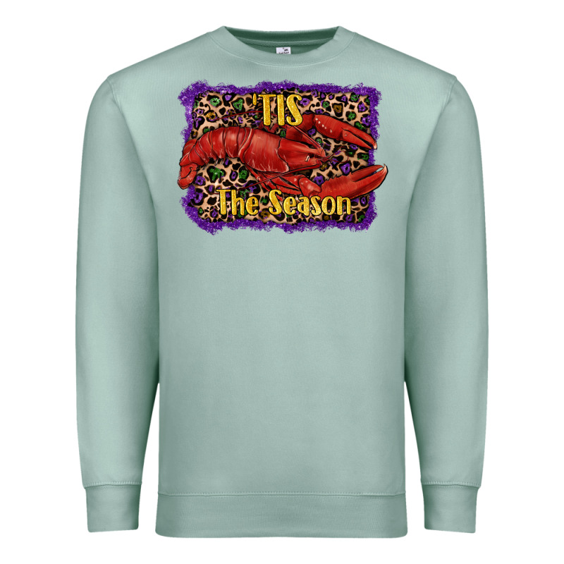 Mardi Gras This The Season Lobster Premium Sweatshirt by RanaPortraitStore | Teevron