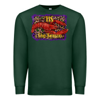 Sports Green mardi gras this the season lobster Premium Sweatshirt - RanaPortraitStore