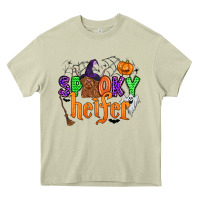 Mossy spooky heifer Heavy Core Tee - Zillion Design Studio