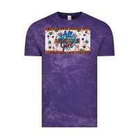 Cloud Purple all american girl Vintage Tee - Artiststas