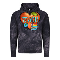Cloud Black teach heart Vintage Hoodie - JahusDesignShop