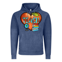 Vintage Denim teach heart Vintage Hoodie - JahusDesignShop