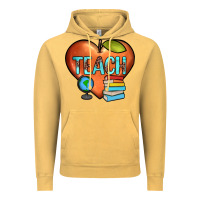 Vintage Mustard teach heart Vintage Hoodie - JahusDesignShop