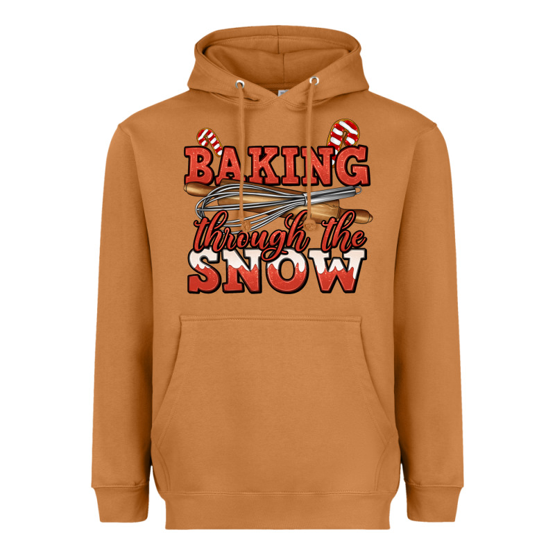 Baking Through The Snow Christmas Heavyweight Hoodie by Jasminsmagicworld | Teevron