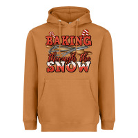 Meerkat baking through the snow christmas Heavyweight Hoodie - Jasminsmagicworld