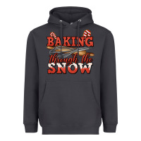 Smoke baking through the snow christmas Heavyweight Hoodie - Jasminsmagicworld