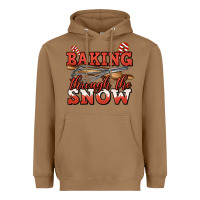 Toasted Coconut baking through the snow christmas Heavyweight Hoodie - Jasminsmagicworld