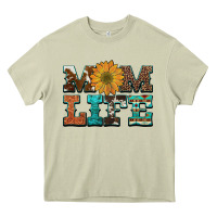 Mossy western cowhide leopard turquoise  leather aztec sunflower mom Heavy Core Tee - Artiststas