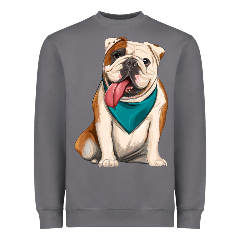English Bulldog Heavyweight Sweatshirt by Artiststas | Teevron