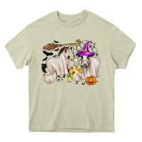 Mossy halloween farm animals Heavy Core Tee - Zillion Design Studio