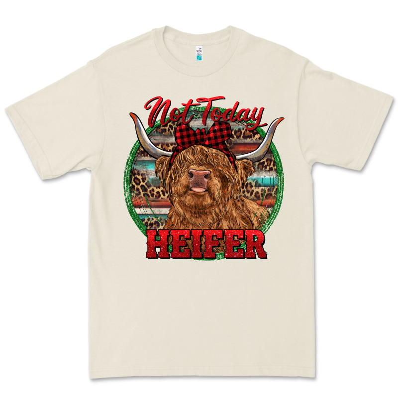 Highland Heifer Christmas Premium Tee by RanaPortraitStore | Teevron