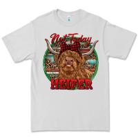 Dove Grey Highland Heifer Christmas Premium Tee - RanaPortraitStore