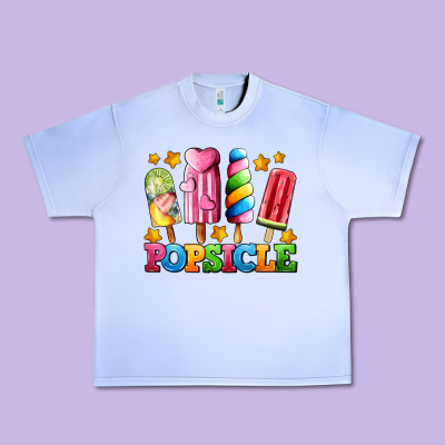 Popsicle With Stars Urban Heavy Tee Designed By Adodesignshop