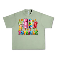 Oil Green popsicle with stars Urban Heavy Tee - AdoDesignShop