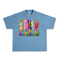 Pebble Blue popsicle with stars Urban Heavy Tee - AdoDesignShop