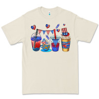 Bone 4th of july coffee cups Premium Tee - AdoDesignShop