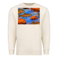 Sandshell California Golden Trout Garibaldi Fish Background Premium Sweatshirt - Bettercallsaul