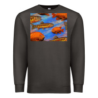 Smoke California Golden Trout Garibaldi Fish Background Premium Sweatshirt - Bettercallsaul