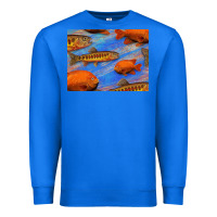 True Royal California Golden Trout Garibaldi Fish Background Premium Sweatshirt - Bettercallsaul