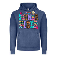 Vintage Denim summer vibes Vintage Hoodie - AdoDesignShop