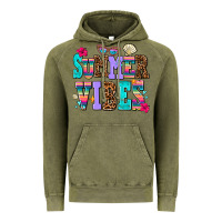 Vintage Olive summer vibes Vintage Hoodie - AdoDesignShop